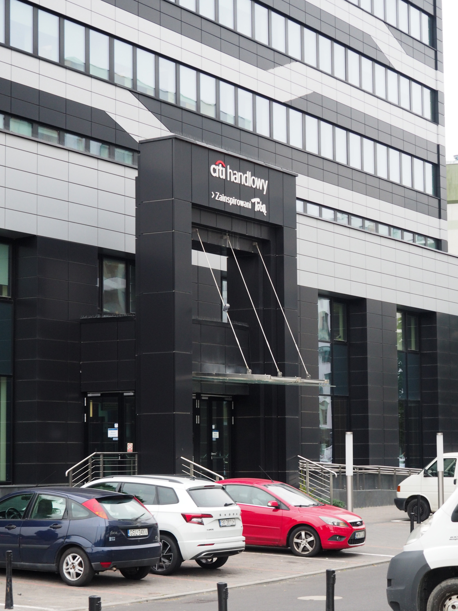 Zdjęcie architektury budynku Centrala Banku Handlowego SA (obecnie Banku Citi Handlowy SA)